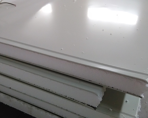 宿州净化彩钢板50厚1150型EPS净化板公口细节